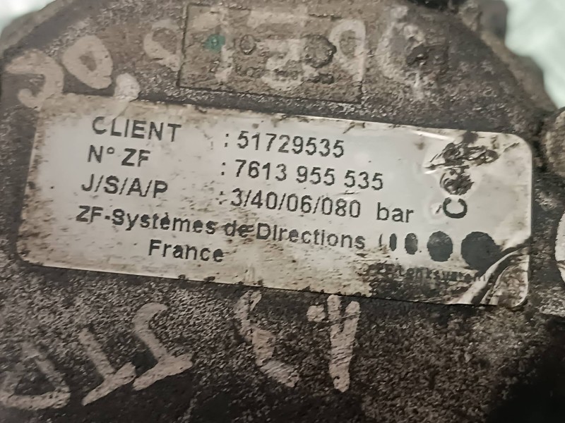 Recambio de bomba servodireccion para fiat doblo (119) 1.3 16v jtd active multijet referencia OEM IAM 7613955535 51729535  Recambio de bomba servodireccion para fiat doblo (119) 1.3 16v jtd active multijet referencia OEM IAM 7613955535 51729535