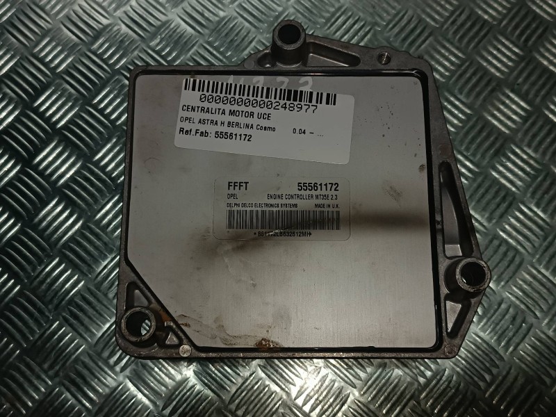 Recambio de centralita motor uce para opel astra h berlina cosmo referencia OEM IAM 55561172 FFFT DELPHI