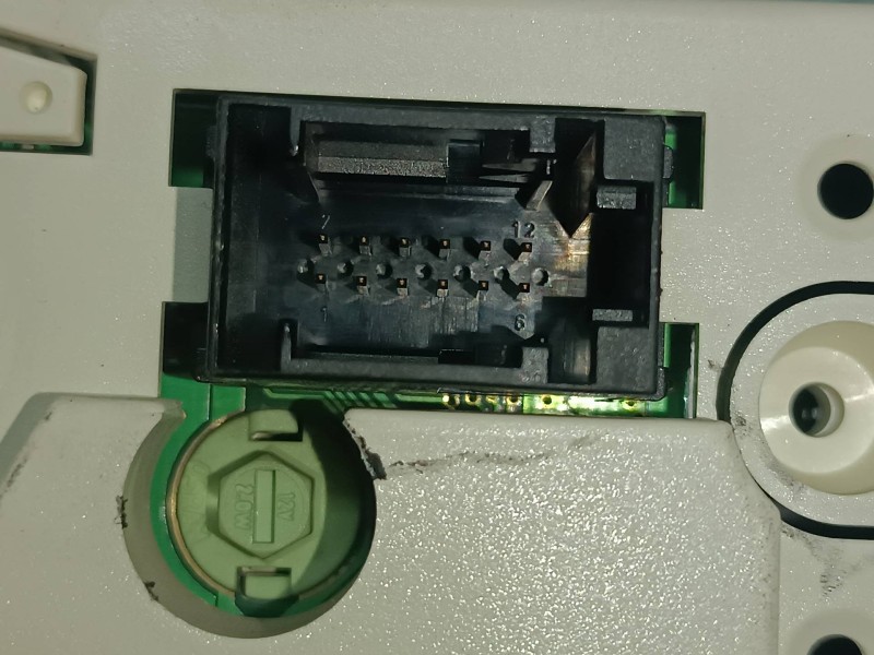 Recambio de modulo electronico para opel astra g berlina club referencia OEM IAM 24461517 317099190 RELOJ