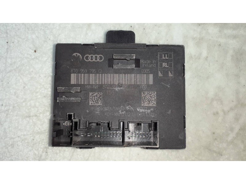 Recambio de modulo electronico para audi a4 ber. (b8) basis referencia OEM IAM 8T0959795H 8T0959795Q 