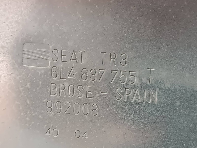 Recambio de elevalunas delantero izquierdo para seat ibiza (6l1) cool referencia OEM IAM 6L4837751CM 6L4837755 ELECTRICO