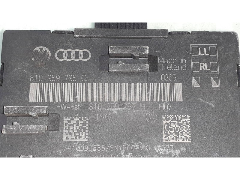 Recambio de modulo electronico para audi a4 ber. (b8) basis referencia OEM IAM 8T0959795H 8T0959795Q 