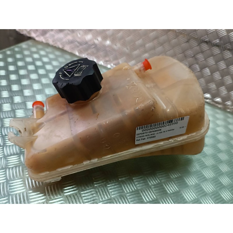 Recambio de deposito expansion para citroen berlingo 1.6 hdi 75 x familiar referencia OEM IAM 072563 A4 