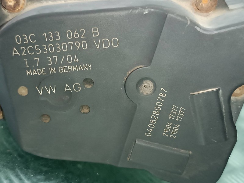 Recambio de caja mariposa para seat ibiza (6l1) cool referencia OEM IAM 03C133062B A2C53030790 VDO