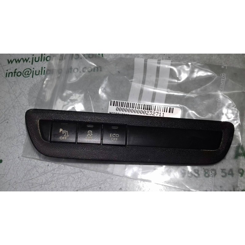 Recambio de interruptor para peugeot 208 allure referencia OEM IAM 9677059077 VALEO CONTROL TRACCION