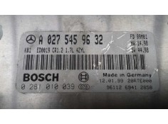 Recambio de centralita motor uce para mercedes-benz clase a (w168) 1.7 cdi diesel cat referencia OEM IAM A0275459632 0281010039  2