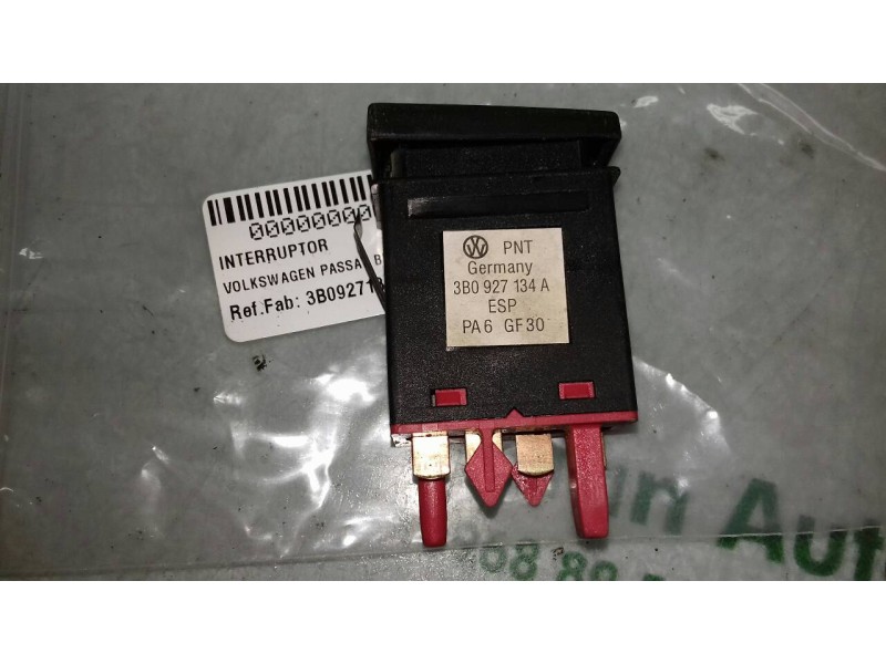 Recambio de interruptor para volkswagen passat berlina (3b3) advance referencia OEM IAM 3B0927134A  MANDO ESP