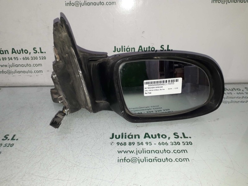 Recambio de retrovisor derecho para opel omega b básico berlina referencia OEM IAM   ELECTRICO