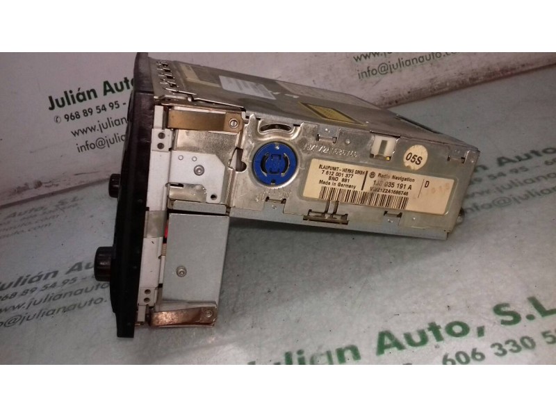 Recambio de sistema audio / radio cd para volkswagen passat berlina (3b3) advance referencia OEM IAM 1J0035191A 7612001377 BLAUP