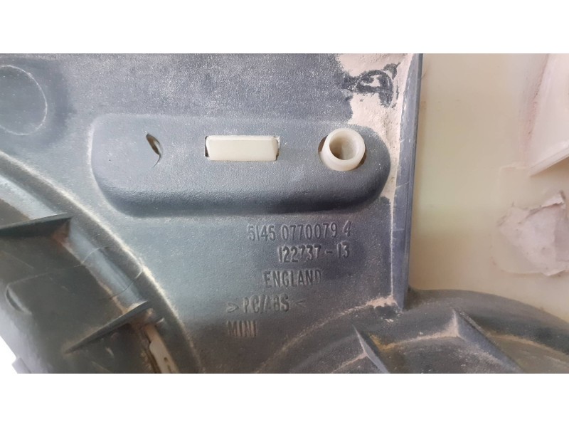 Recambio de rejilla aireadora para bmw mini (r50,r53) cooper referencia OEM IAM 514507700794 12273713 MOLDURA