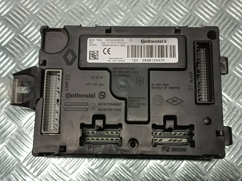 Recambio de modulo electronico para dacia duster ambiance 4x2 referencia OEM IAM A2C92226608 2844B10447R CONTINENTAL