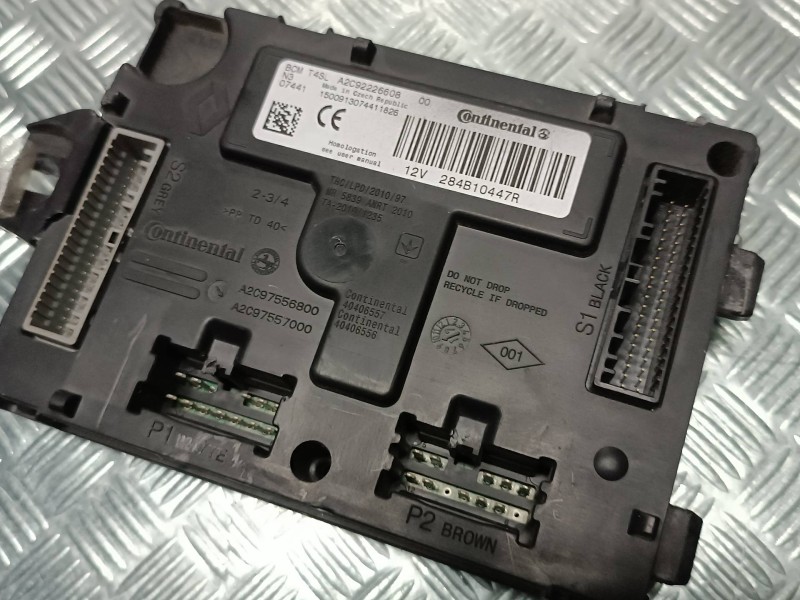 Recambio de modulo electronico para dacia duster ambiance 4x2 referencia OEM IAM A2C92226608 2844B10447R CONTINENTAL