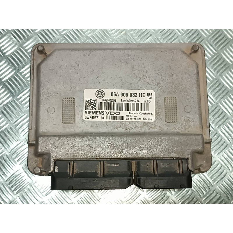 Recambio de centralita motor uce para seat altea (5p1) arena referencia OEM IAM 06A906033HE 5WP4037104 SIEMENS VDO