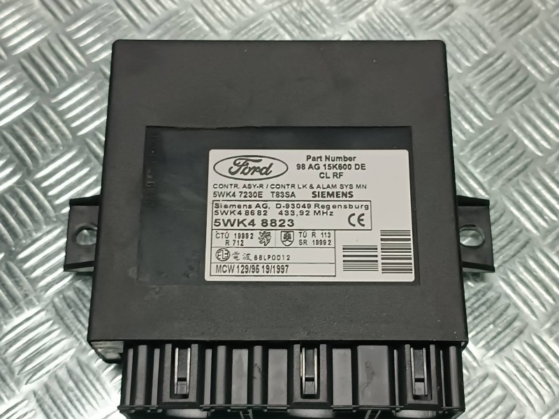 Recambio de modulo confort para ford focus berlina (cak) trend referencia OEM IAM 98AG15K600DE 5WK48823 SIEMENS