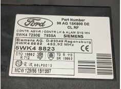 Recambio de modulo confort para ford focus berlina (cak) trend referencia OEM IAM 98AG15K600DE 5WK48823 SIEMENS 2