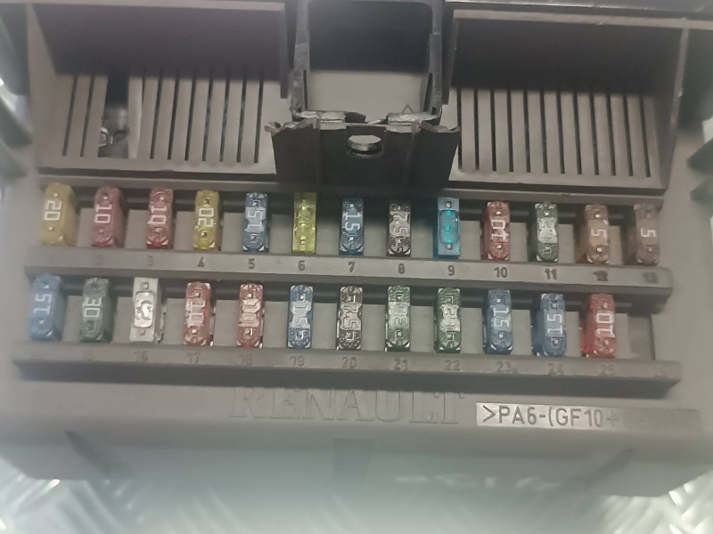 Recambio de caja reles / fusibles para renault laguna ii (bg0) authentique referencia OEM IAM 8200141151 8200004201E 518095401