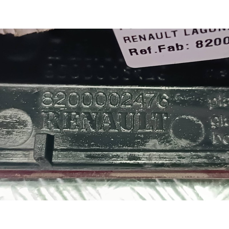 Recambio de piloto trasero derecho interior para renault laguna ii (bg0) authentique referencia OEM IAM 8200002476  VALEO