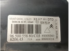 Recambio de faro derecho para citroen c5 berlina lx (e) referencia OEM IAM 9650055880 89009360 89900018 2