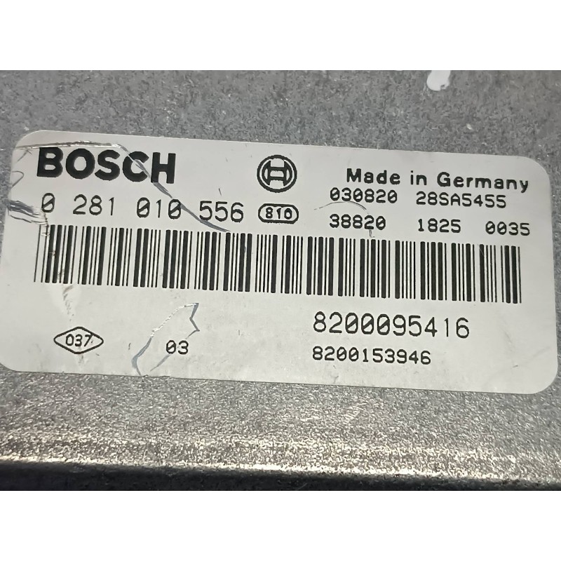 Recambio de centralita motor uce para renault laguna ii (bg0) authentique referencia OEM IAM 8200095416 8200153946 0281010556