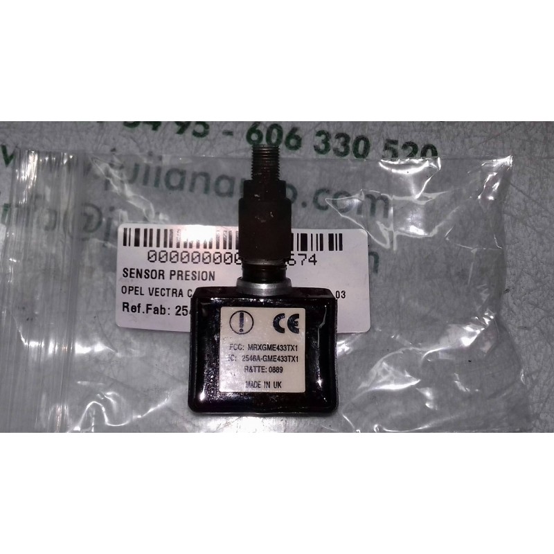 Recambio de sensor presion para opel vectra c berlina club referencia OEM IAM 2546A 2546AGME433TX1 MRXGME433TX1