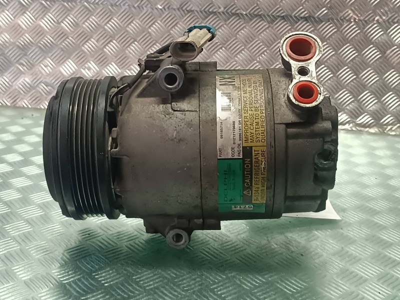 Recambio de compresor aire acondicionado para opel astra g berlina club referencia OEM IAM 09165714 9986181 DELPHI