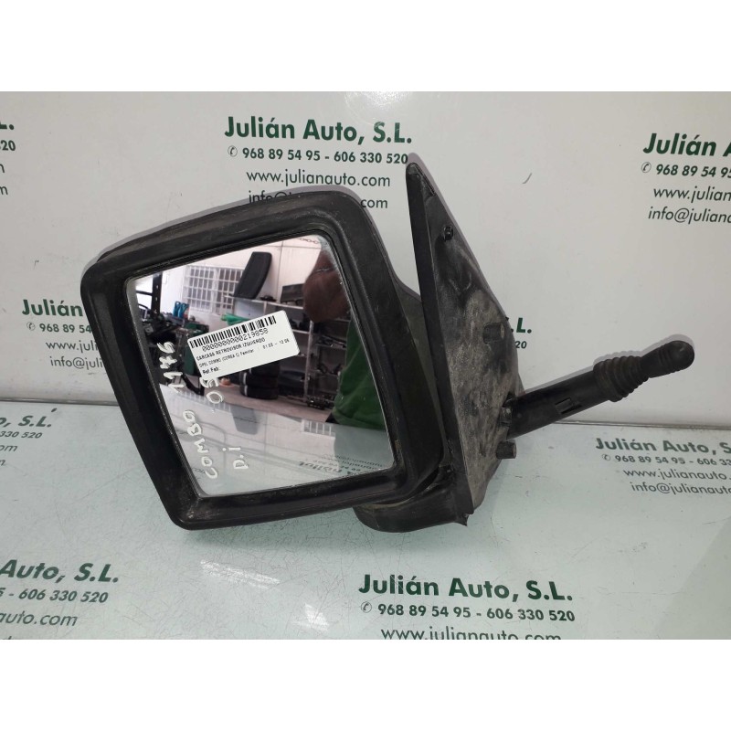 Recambio de retrovisor izquierdo para opel combo (corsa c) familiar referencia OEM IAM   MANUAL