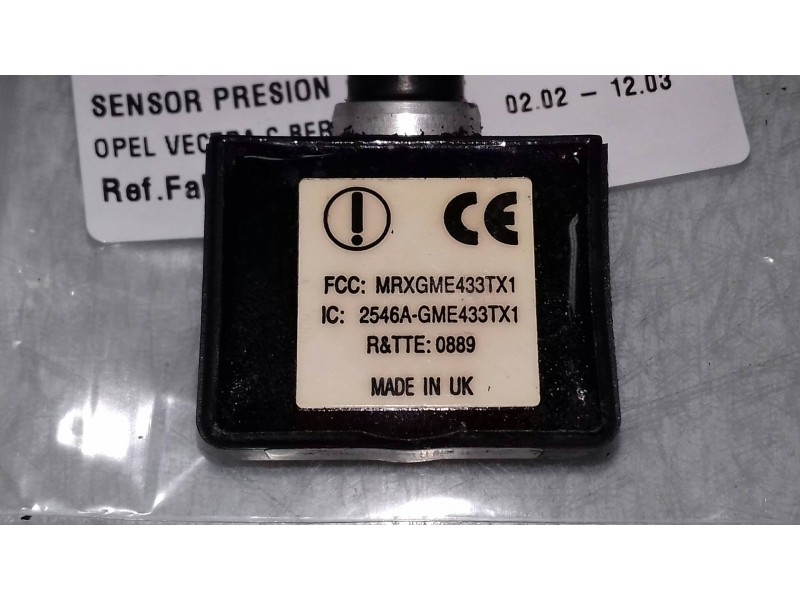 Recambio de sensor presion para opel vectra c berlina club referencia OEM IAM 2546A 2546AGME433TX1 MRXGME433TX1