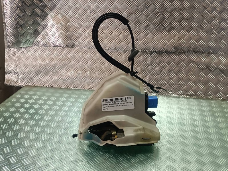 Recambio de cerradura puerta delantera derecha para volkswagen golf v berlina (1k1) highline referencia OEM IAM  AZUL ELECTRICA