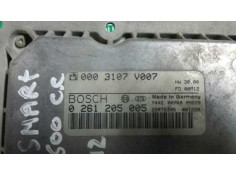 Recambio de centralita motor uce para smart coupe pulse referencia OEM IAM 0003107V007 0261205005 BOSCH 2
