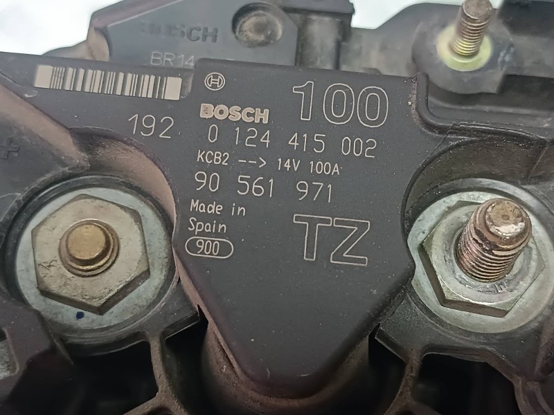 Recambio de alternador para opel astra g berlina club referencia OEM IAM 90561971 0124415002 100A