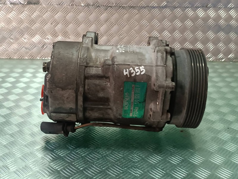 Recambio de compresor aire acondicionado para seat ibiza (6k1) referencia OEM IAM 1J0820803F SD7V16 R134A