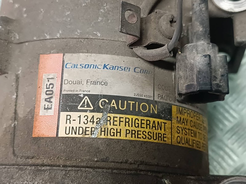 Recambio de compresor aire acondicionado para nissan almera tino (v10m) básico referencia OEM IAM EA051  CALSONIC