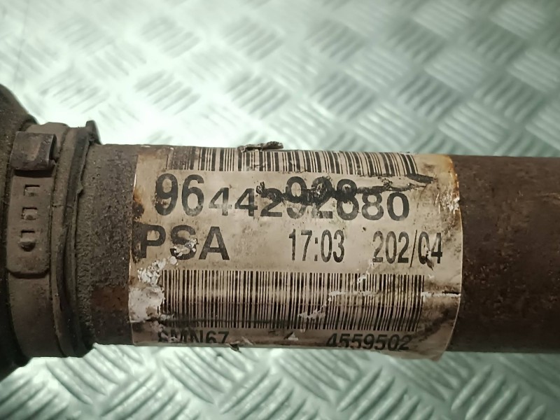 Recambio de transmision delantera izquierda para peugeot 407 st sport referencia OEM IAM 9644292880  