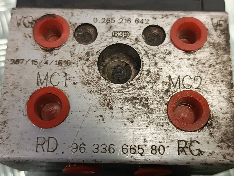 Recambio de abs para citroen xsara picasso 2.0 hdi referencia OEM IAM 9633666580 0265216642 0273004353