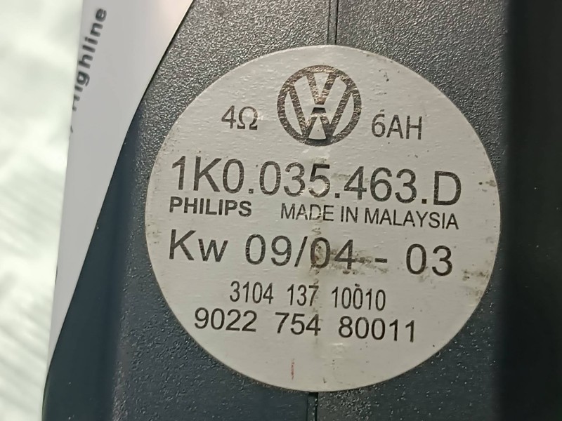 Recambio de modulo electronico para volkswagen golf v berlina (1k1) highline referencia OEM IAM 1K0035463D 310413405920 PHILIPS