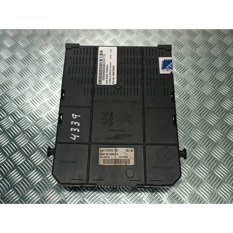 Recambio de caja reles / fusibles para citroen c4 berlina collection referencia OEM IAM 9660105980 BSI 2004H05 JOHNSON CONTROLS