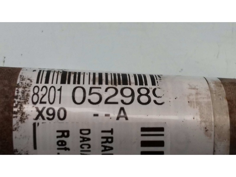 Recambio de transmision delantera derecha para dacia sandero stepway referencia OEM IAM 8201052989  