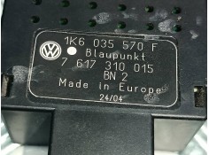 Recambio de modulo electronico para volkswagen golf v berlina (1k1) highline referencia OEM IAM 1K6035570F 7617310015 BLAUPUNKT 2