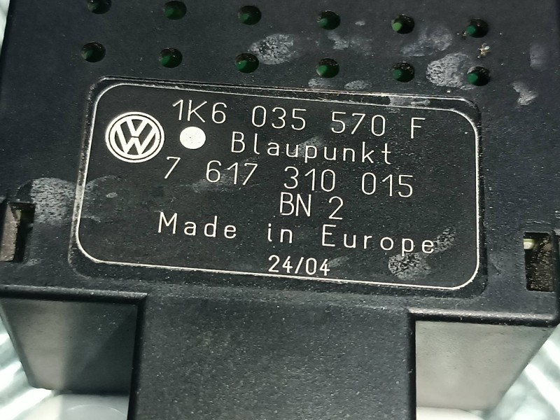 Recambio de modulo electronico para volkswagen golf v berlina (1k1) highline referencia OEM IAM 1K6035570F 7617310015 BLAUPUNKT
