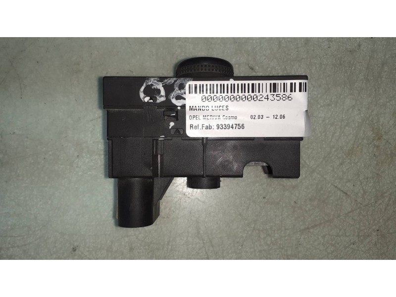 Recambio de mando luces para opel meriva cosmo referencia OEM IAM 93394756 04061015 LK04061015