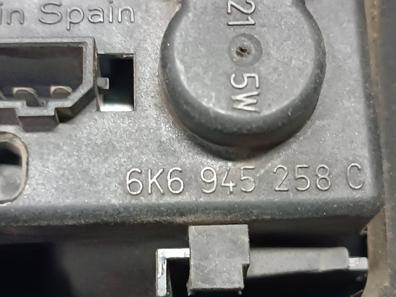 Recambio de piloto trasero derecho para seat ibiza (6k1) referencia OEM IAM 6K6945258C 6K6945258 EXT - ALETA