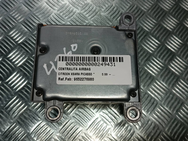Recambio de centralita airbag para citroen xsara picasso referencia OEM IAM 9652276980 602327400 AUTOLIV
