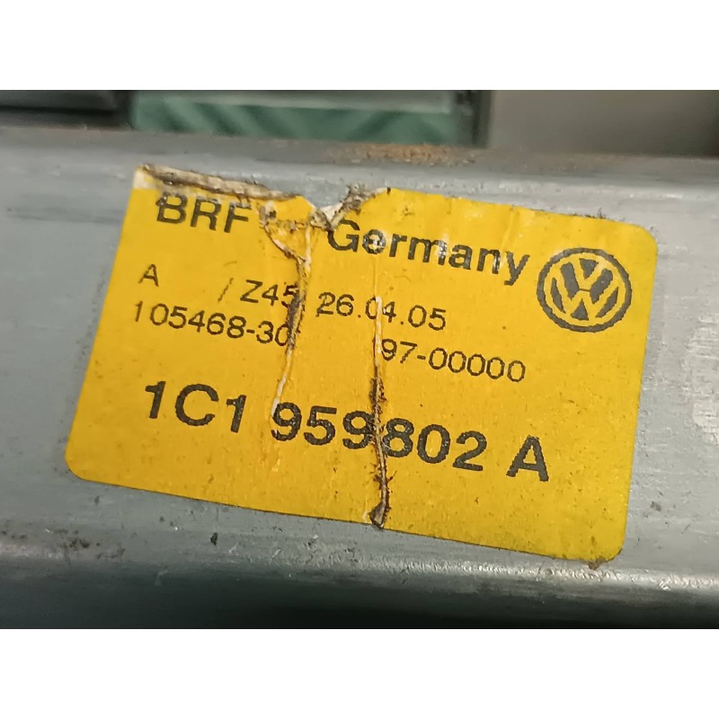 Recambio de motor elevalunas delantero derecho para volkswagen bora berlina (1j2) referencia OEM IAM 1C1959802A 101386103 774601