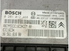 Recambio de centralita motor uce para citroen xsara picasso referencia OEM IAM 9656161680 0281012468 BOSCH 2