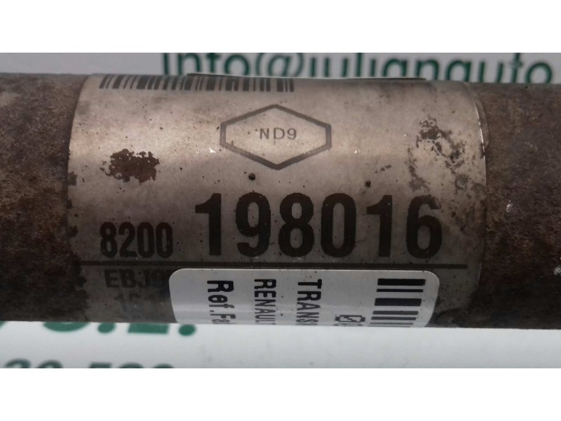 Recambio de transmision delantera izquierda para renault megane ii classic berlina confort authentique referencia OEM IAM 820019