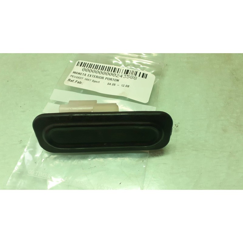 Recambio de maneta exterior porton para peugeot 1007 sport referencia OEM IAM   CONECTOR 2 PINES