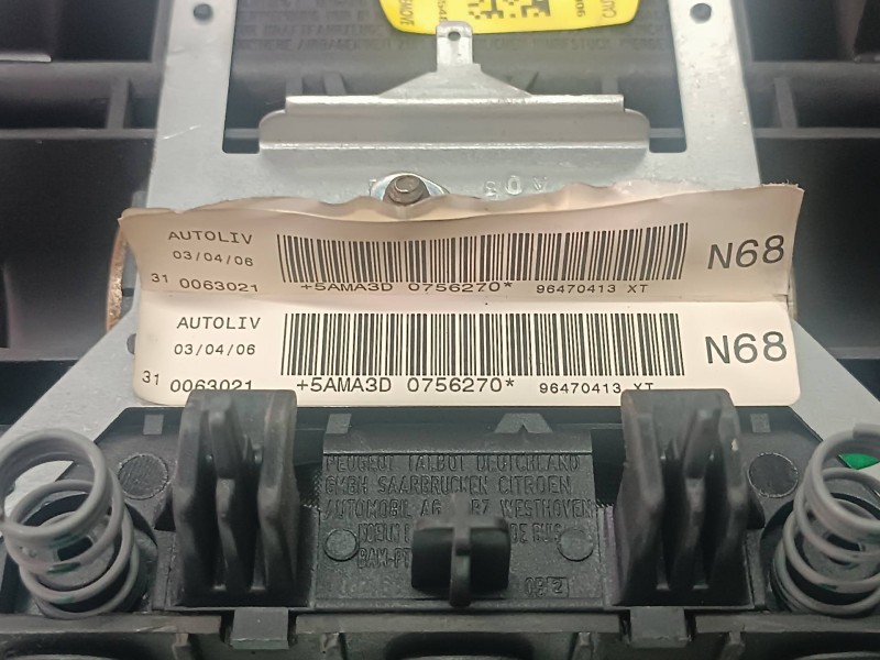 Recambio de airbag delantero izquierdo para citroen xsara picasso referencia OEM IAM 6004608  2 PINES
