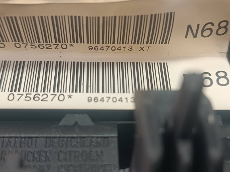 Recambio de airbag delantero izquierdo para citroen xsara picasso referencia OEM IAM 6004608  2 PINES