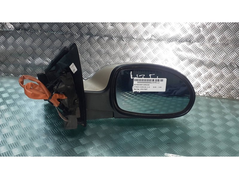 Recambio de retrovisor derecho para citroen c5 berlina lx (e) referencia OEM IAM 573170XT 12283070 ELECTRICO