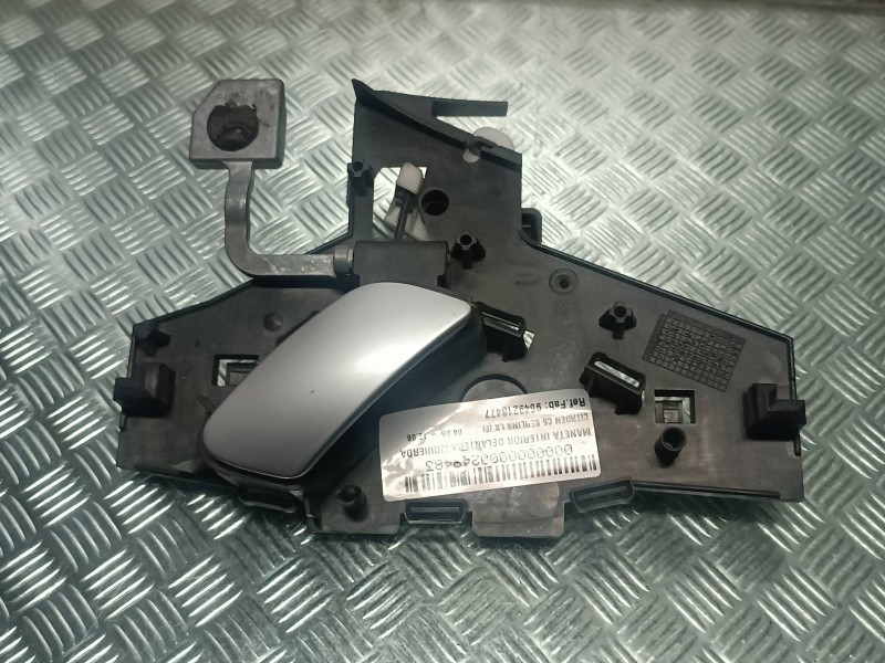 Recambio de maneta interior delantera izquierda para citroen c5 berlina lx (e) referencia OEM IAM 9649218477 80952 